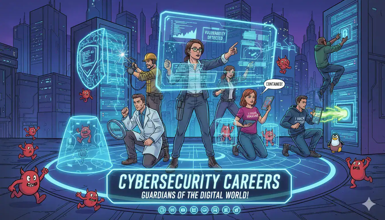 Cybersecurity Careers: Overview of the Key Specializations