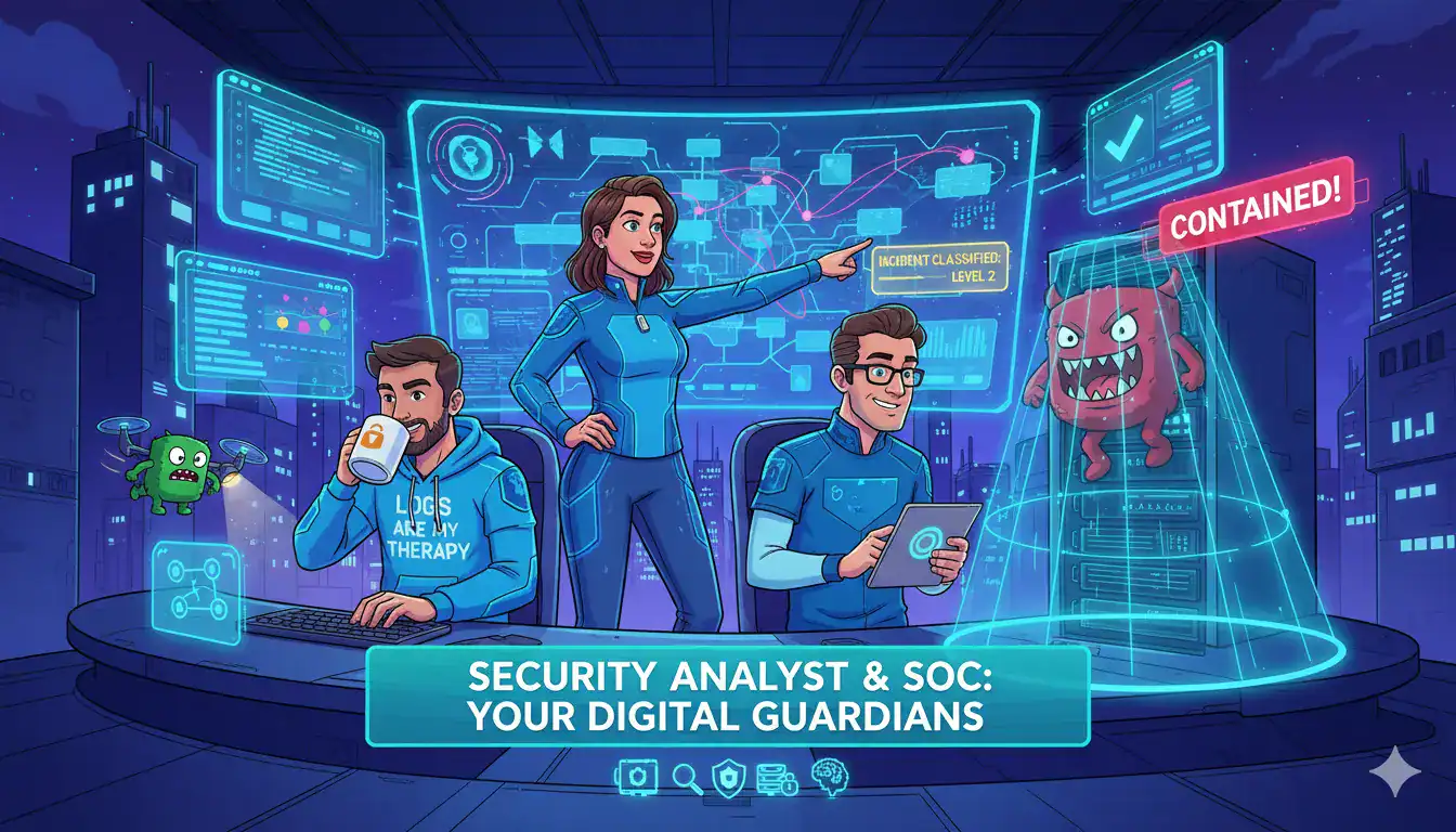 Security Analyst and SOC: Your Guardians in the Cybersecurity World