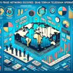 Інфографіка про криптофрод із даними про мережу та фінансові збитки.