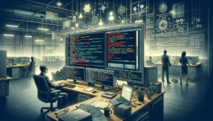 Пользователям Kali Linux необходимо обновить ключи репозитория после инцидента с утерей подписи Офис программистов с экранами, кодом и людьми в деловой одежде.