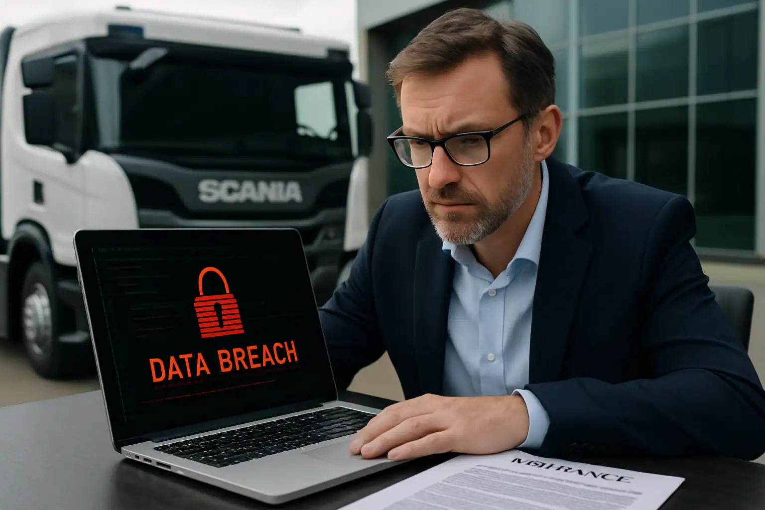 Ciberataque Compromete el Portal de Seguros de Scania: Miles de Datos Expuestos Ciberataque Compromete el Portal de Seguros de Scania: Miles de Datos Expuestos