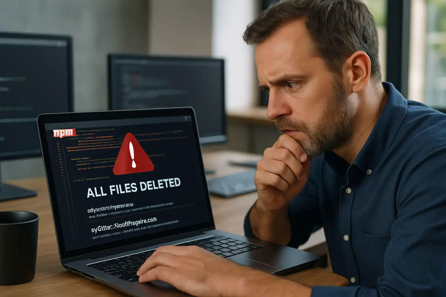 Descubren Malware Wiper en NPM: Amenaza Destructiva Ataca Ecosistema JavaScript Descubren Malware Wiper en NPM: Amenaza Destructiva Ataca Ecosistema JavaScript