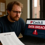 Cock.li Datenleck: Über 1 Million Nutzer von SQL-Injection-Angriff betroffen