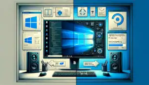 Signal посилює захист приватності користувачів Windows 11 від автоматичного створення скріншотів Екран комп'ютера з інтерфейсом Windows та елементами дизайну.