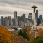 F5 discloses state‑sponsored intrusion impacting BIG‑IP development environment; 44 vulnerabilities fixed Seattle skyline featuring Space Needle with autumn foliage in foreground.