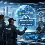 Оперативная группа полиции анализирует данные о фишинговой платформе.