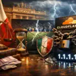 Italienische Symbole, Sicherheit und Zeit im Konflikt dargestellt.