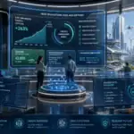 Сучасний технологічний простір з аналітикою кібербезпеки та візуалізацією даних.