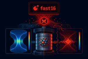 Visual representation of Fast16 malware impacting nuclear simulations.
