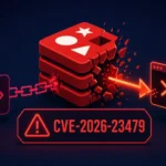 Abstract graphic illustrating a critical Redis security vulnerability.