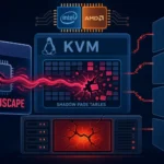 KVM-Architektur mit Januscape-Bug und Wirkung auf virtuelle Maschinen.