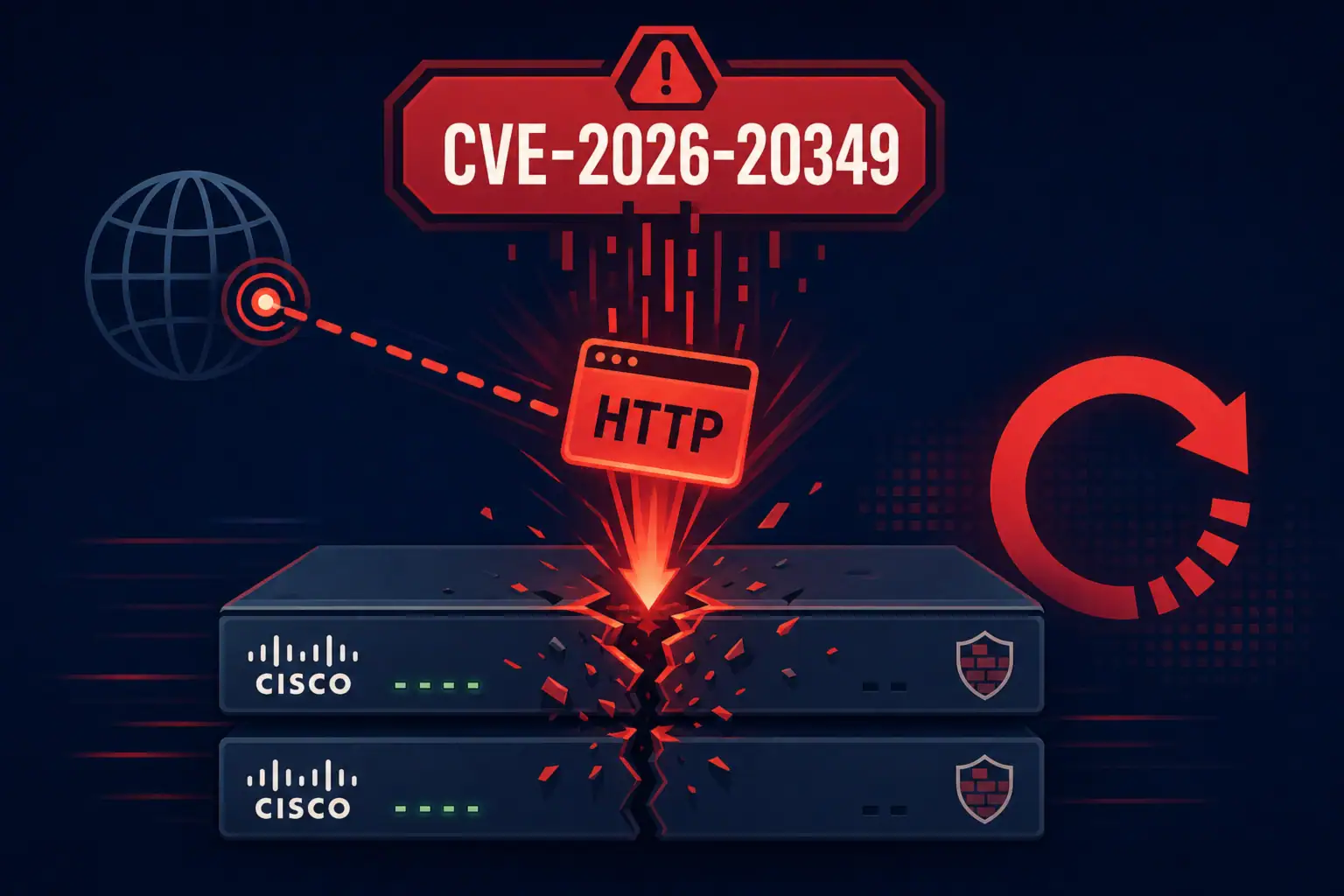 Уязвимость CVE-2026-20349 влияет на оборудование Cisco в контексте VPN.