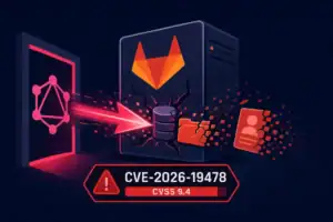 Атака на сервер GitLab і загроза видалення даних через CVE-2026-19478.