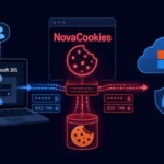 Платформа NovaCookies атакует Microsoft 365, похищая данные пользователей.