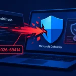 Darstellung von ShieldCrash, der Microsoft Defender angreift, CVE-2026-69414.