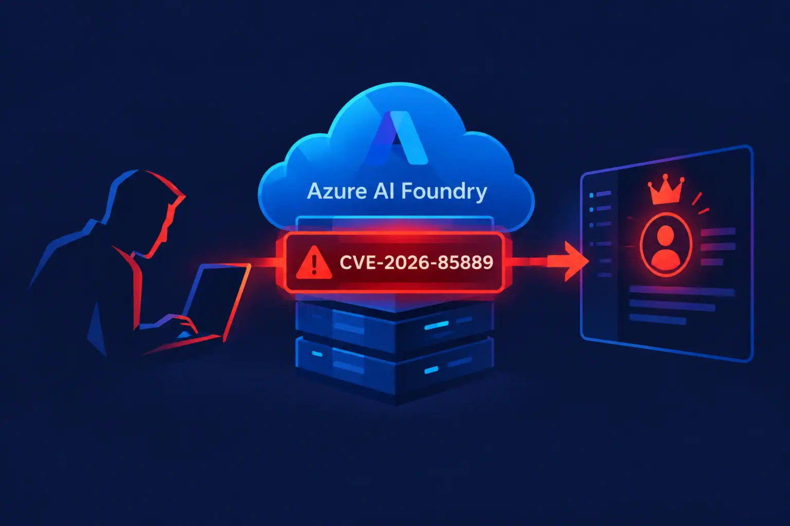 Уведомление о уязвимости CVE-2026-85889 в Azure AI Foundry.