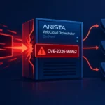 Arista VeloCloud Orchestrator zeigt kritische CVE-2026-93952-Sicherheitswarnung.